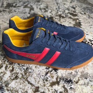 Gola Navy and Red Athletic Shoes